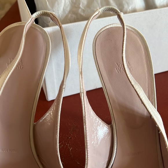 Vera Wang wedding heels Sz 36/6 - Picture 4 of 10
